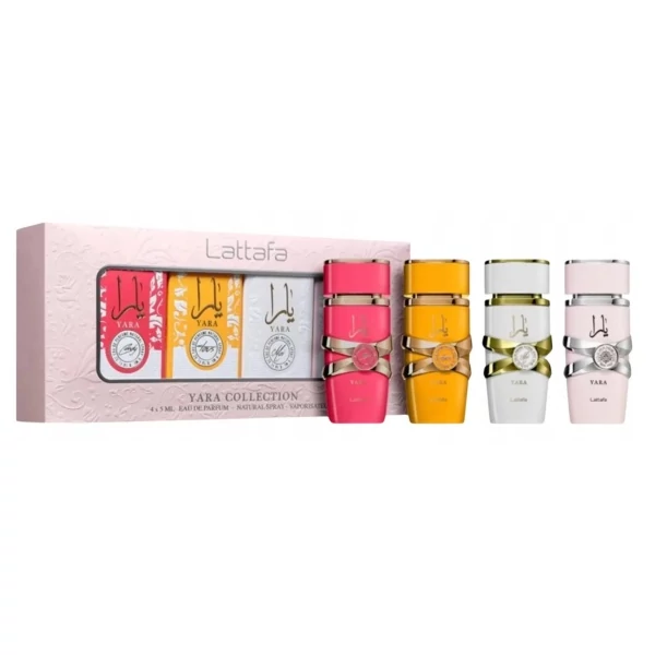 Набір мініатюрних парфумів Lattafa Yara Collection Eau de Parfum 4x 5 мл ЄС