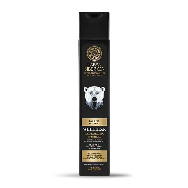 Чоловічий гель для душу Natura Siberica White Bear 250 мл ЄС
