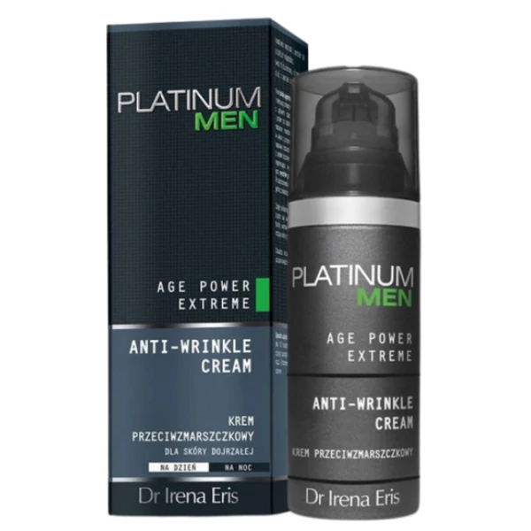 Чоловічий крем проти зморшок Dr Irena Eris Platinum Age Power Extreme 50 мл ЄС