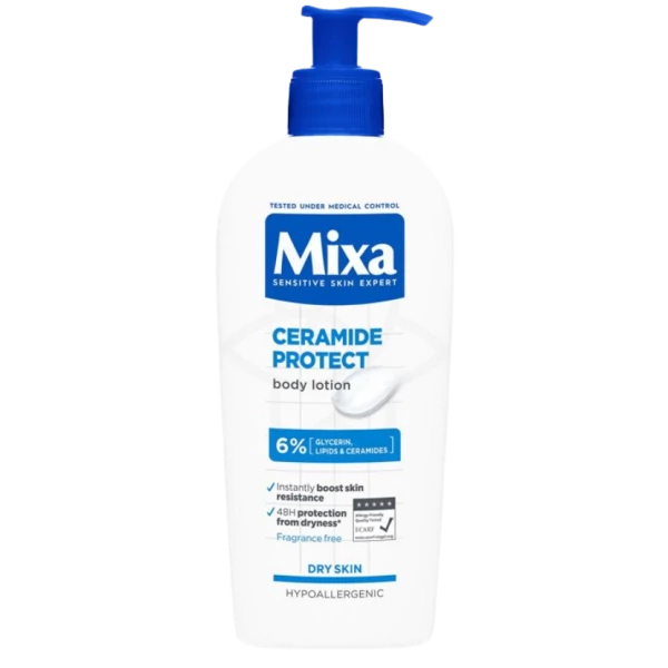 Лосьйон Mixa Ceramide Protect захисний з керамідами 400 мл ЄС