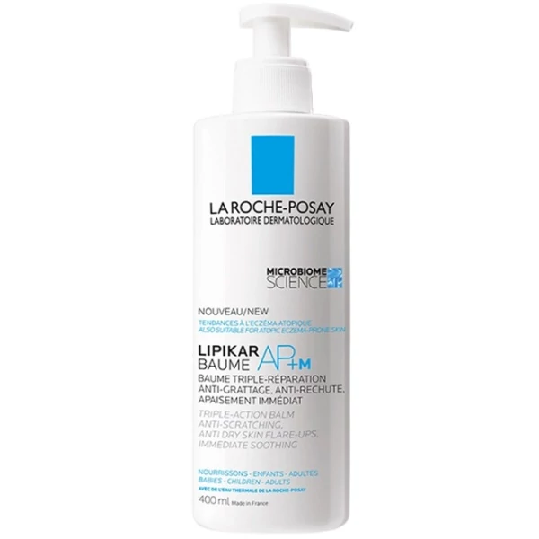 Бальзам для тіла La Roche-Posay Lipikar Baume AP+M Відновлювальний для сухої та атопічної шкіри 400 мл ЄС