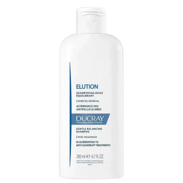 Шампунь Ducray Elution Rebalancing Shampoo оздоровчий 200 мл ЄС