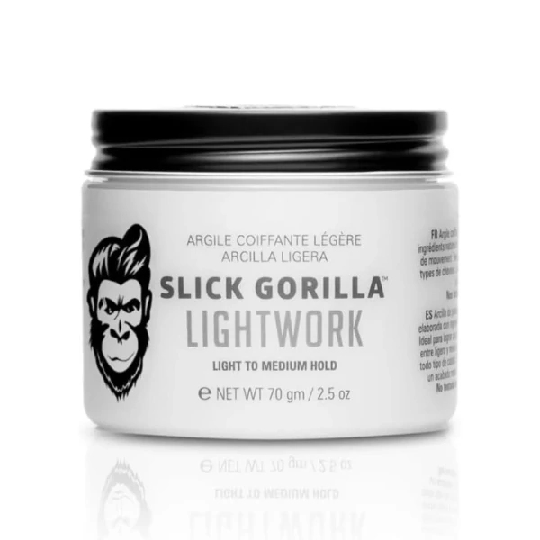 Глина для укладання волосся Slick Gorilla Lightwork середньої фіксації 70 г ЄС