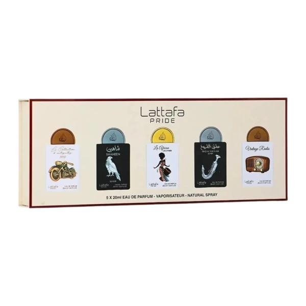 Набір парфумованої води Lattafa Pride Collection No.5 5x 20 мл ЄС