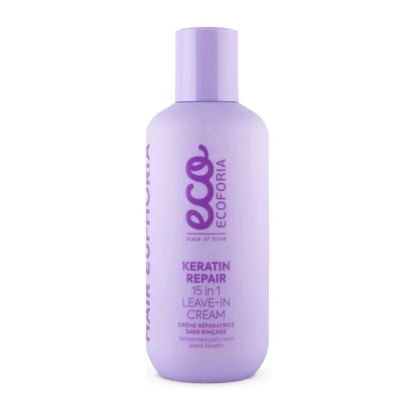 Крем для волосся Ecoforia Keratin Repair 15-в-1 Кератинове відновлення 200 мл ЄС