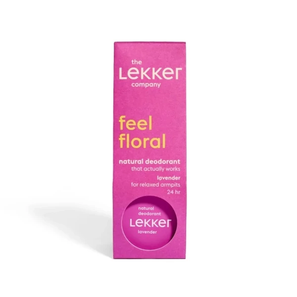 Натуральний крем-дезодорант The Lekker Company Feel Floral 30 г ЄС