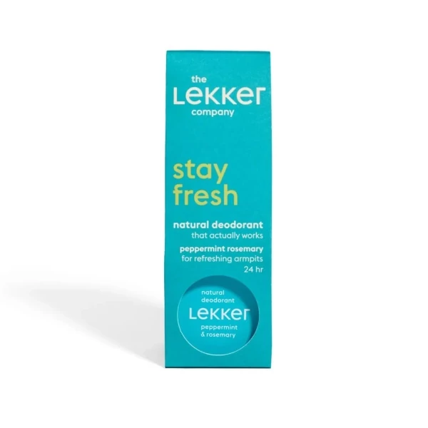 Крем-дезодорант The Lekker Company Stay Fresh М'ята та розмарин 30 г ЄС