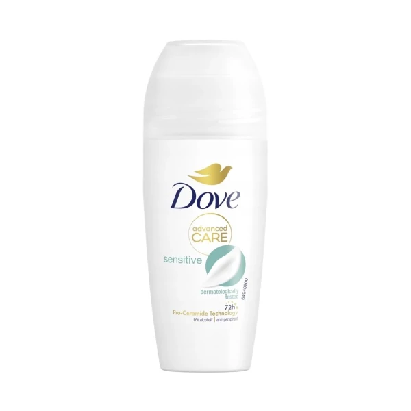 Антиперспірант 72H Dove Advanced Care Sensitive 50 мл ЄС
