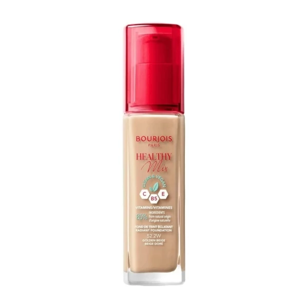 Тональний крем Bourjois Healthy Mix 52.2W Golden Beige 30 мл ЄС