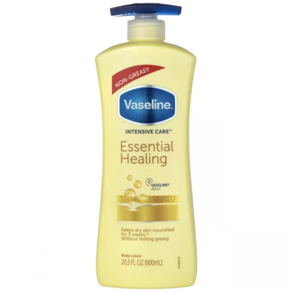 Лосьйон для тіла Vaseline Intensive Care Essential Healing живильний для сухої шкіри 600 мл ЄС