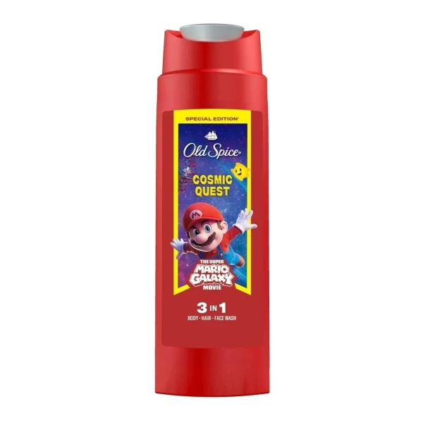 Гель для душу та шампунь Old Spice Wolfthorn Super Mario 3 в 1 400 мл ЄС