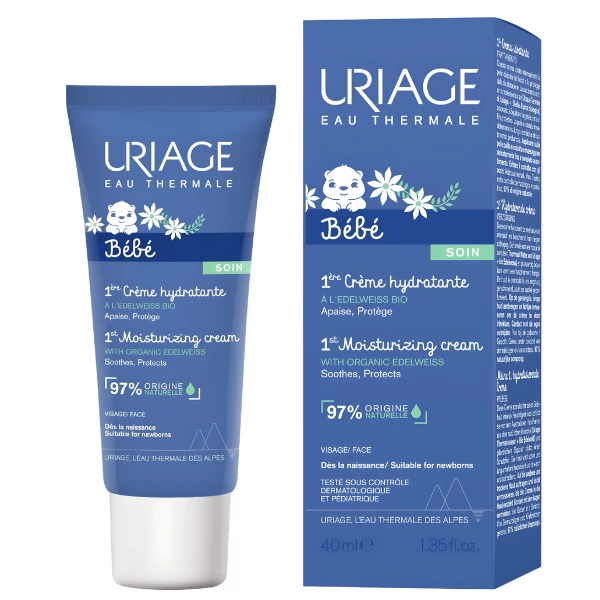 Дитячий крем для обличчя Uriage Bebe Денний 40 мл ЄС