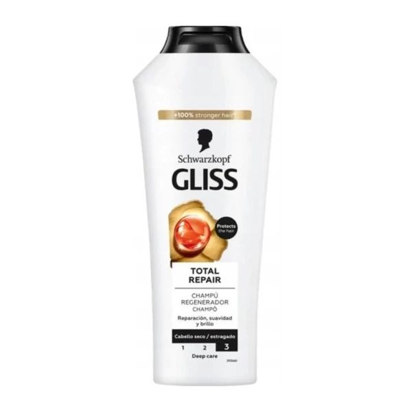 Відновлюючий шампунь Gliss Total Repair 400 мл ЄС