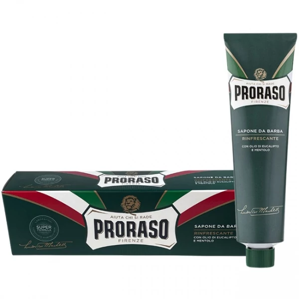 Крем для гоління Proraso Rinfrescante у зеленій тубі 150 мл ЄС