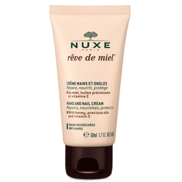 Крем для рук та нігтів Nuxe Reve de Miel Hand And Nail Cream з медом 50 мл ЄС