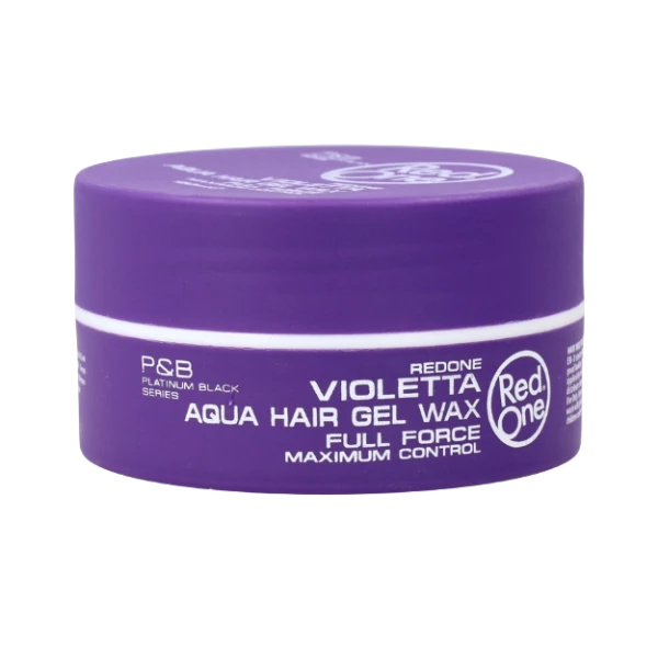Віск для волосся RedOne Aqua Hair Gel Wax Full Force Violetta 150 мл ЄС