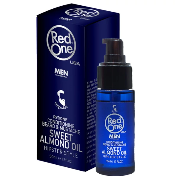 Кондиціонер для бороди Red One Men Conditioning Beard &amp; Mustache Sweet Almond Oil 50 мл ЄС