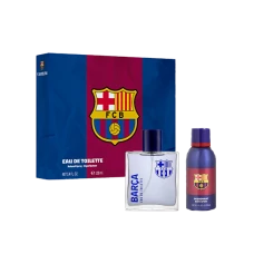 Чоловічий набір Air Val FC Barcelona: туалетна вода 100 мл + дезодорант 150 мл ЄС