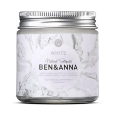Відбілююча зубна паста Ben &amp; Anna White без фтору 100 мл ЄС