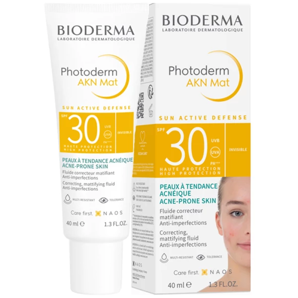 Матуючий флюїд Bioderma Photoderm AKN Mat SPF30 40 мл ЄС