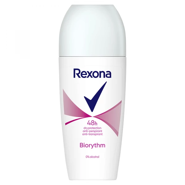 Антиперспірант кульковий Rexona Biorythm 48h для жінок 50 мл ЄС