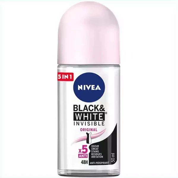 Антиперспірант Nivea Invisible Black &amp; White Original 50 мл ЄС