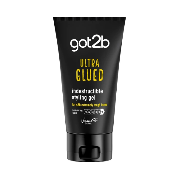 Гель для укладання волосся Got2b Ultra Glued Indestructible Strong Styling Gel 150 мл ЄС