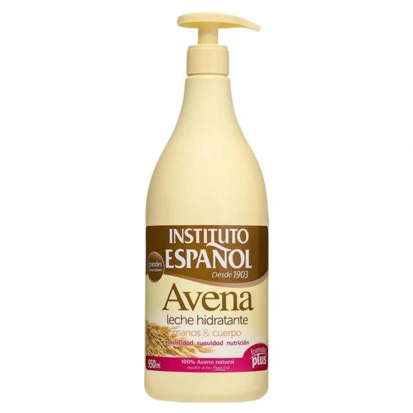 Бальзам для тіла Instituto Espanol Avena Liche Hidratante Manos&amp;Cuerpo овес 950 ml ЄС