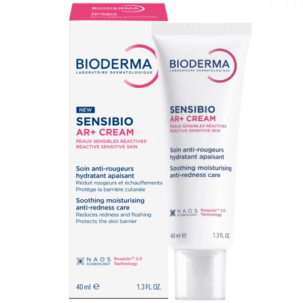 Крем Bioderma Sensibio AR+ 40 мл заспокійливий та зволожуючий для чутливої ​​шкіри ЄС