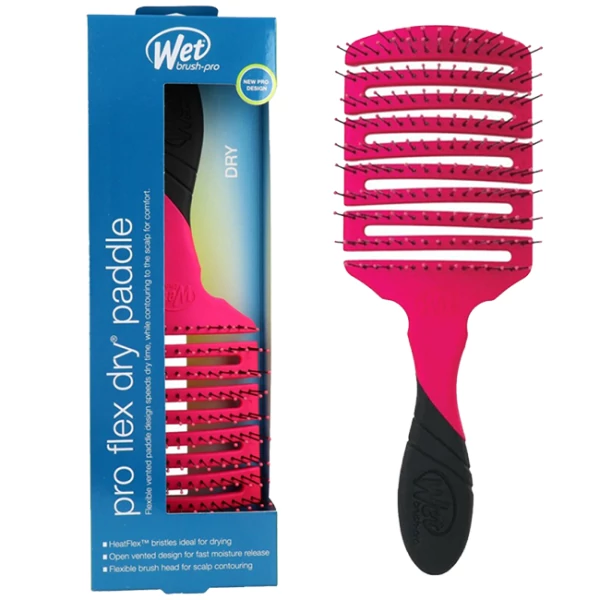Гребінець для волосся Wet Brush Pro Flex Dry Paddle рожева ЄС