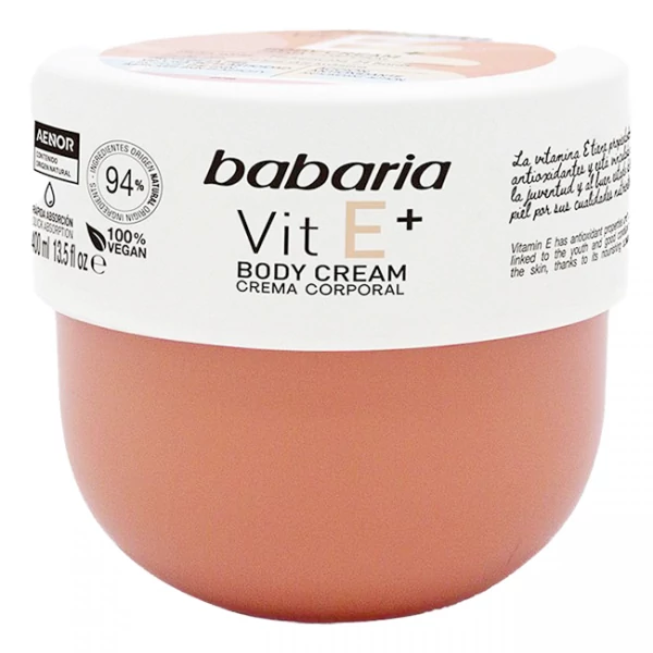 Крем для тіла Babaria Vitamin E 400 мл ЄС