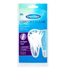 Зубна нитка Dentek Comfort Clean 30 шт ЄС
