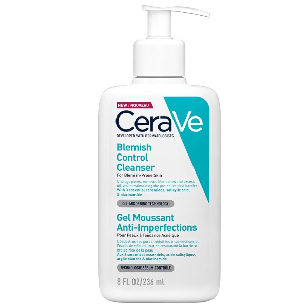 Гель CeraVe Blemish Control Cleanser очищувальний 236 мл ЄС