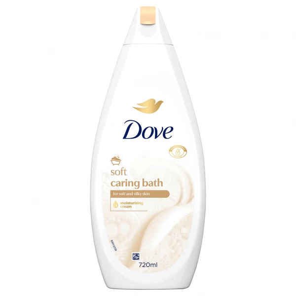 Гель для душу Dove Soft Caring Bath 720 мл ЄС