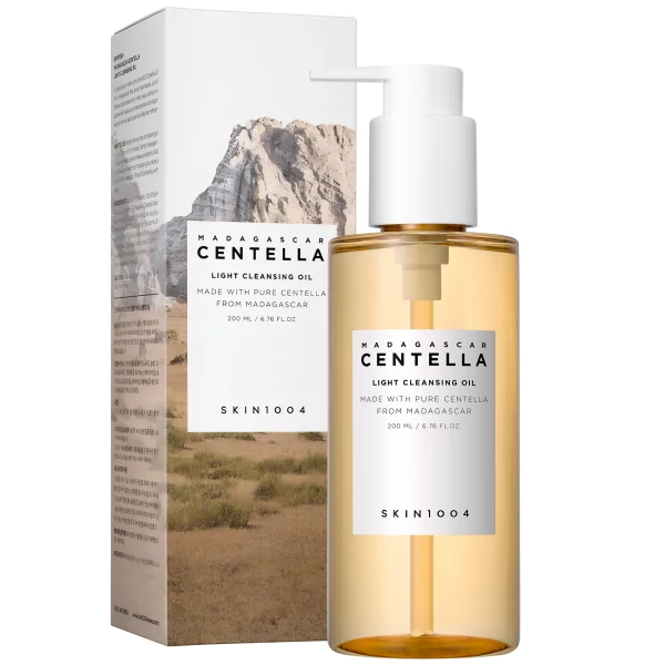 Гідрофільна олія для обличчя SKIN1004 Madagascar Centella Light Cleansing Oil 200 мл ЄС