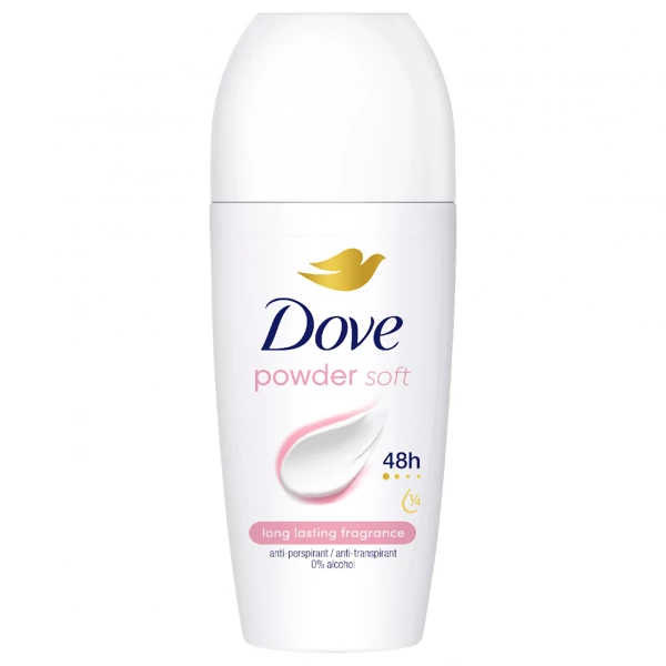 Антиперспірант кульковий Dove Roll-On Powder Soft 50 мл ЄС