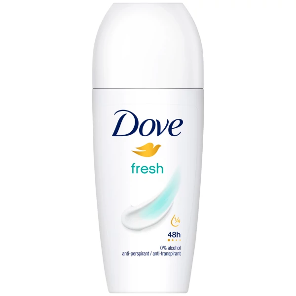 Антиперспірант кульковий Dove Roll-On Fresh 50 мл ЄС