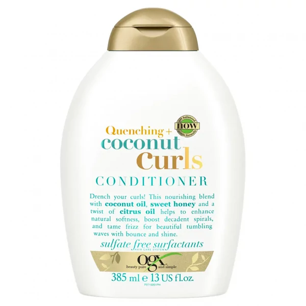 Кондиціонер OGX Quenching+ Coconut Curls Conditioner зволожувальний для кучерявого волосся 385 мл ЄС