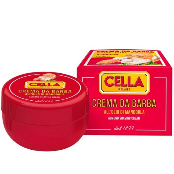 Крем для гоління Cella Milano Almond 150 мл ЄС