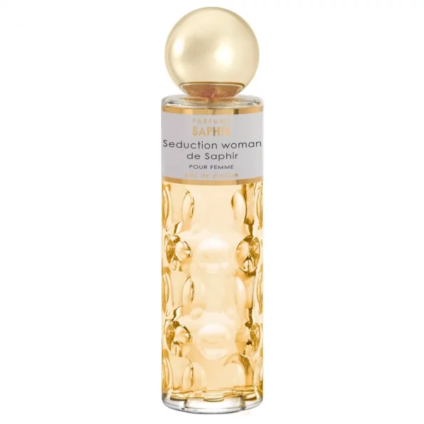 Жіноча парфумована вода Saphir Seduction Woman Pour Femme 200 мл ЄС