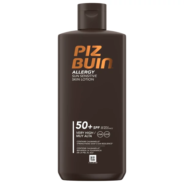 Сонцезахисний лосьйон для тіла Piz Buin SPF50+ від алергії 400 мл ЄС