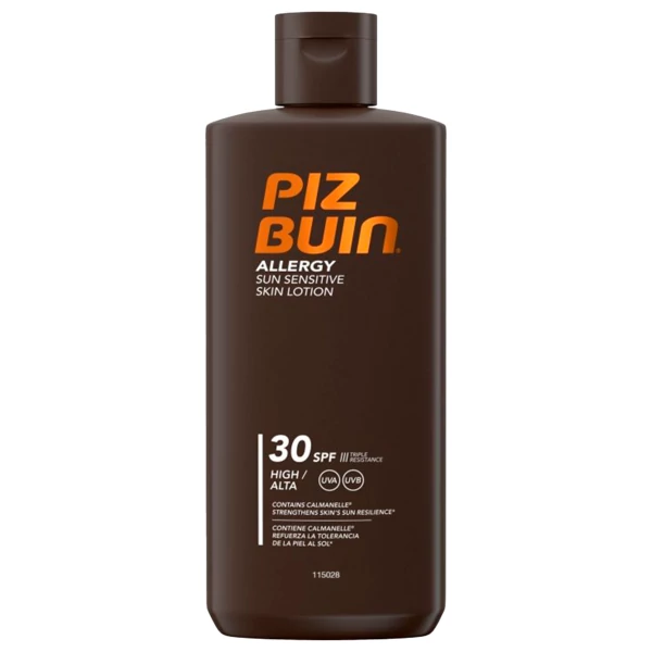 Лосьйон для тіла Piz Buin Allergy Sensitive Skin Lotion 30 SPF для чутливої ​​шкіри 200 мл ЄС