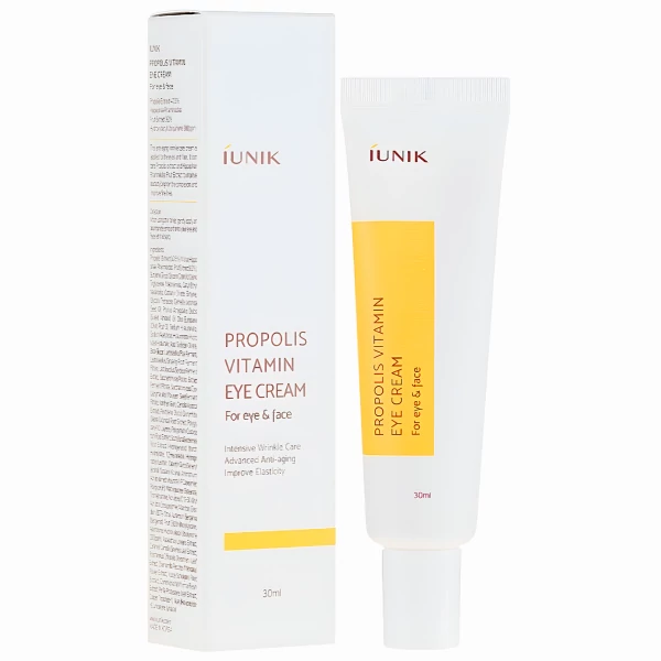 Крем під очі iUNIK Propolis Vitamin Eye Cream 30 мл ЄС