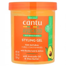 Гель для волосся Cantu Avocado Hydrating Styling Gel для кучерявого волосся 524 г ЄС