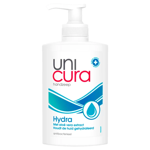 Антибактеріальне мило для рук Unicura Hydra з алое 250 мл ЄС