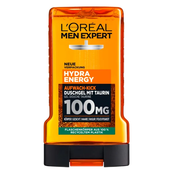 Гель для душу L'Oréal Men Expert Hydra Energy тонізуючий 250 мл ЄС