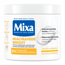 Зволожувальний крем Mixa Niacinamide Bright проти знебарвлення шкіри 400 мл ЄС