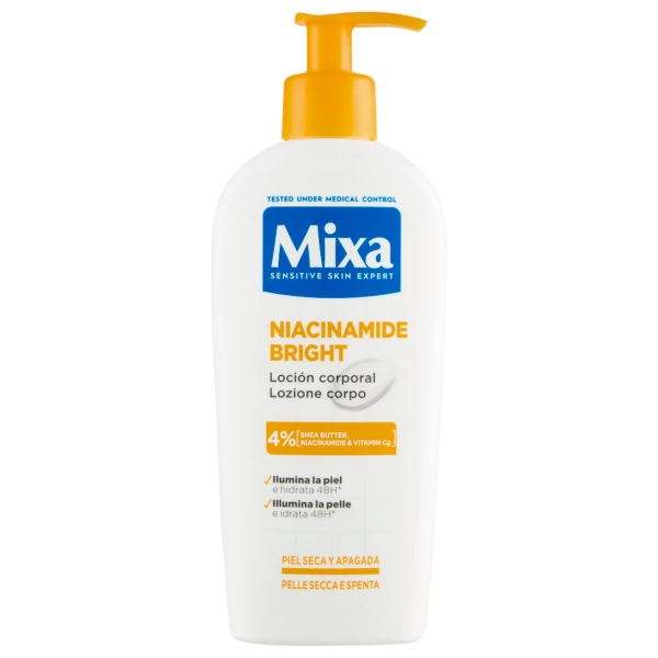 Лосьйон Mixa Niacinamide Bright з ніацинамідом 250 мл ЄС