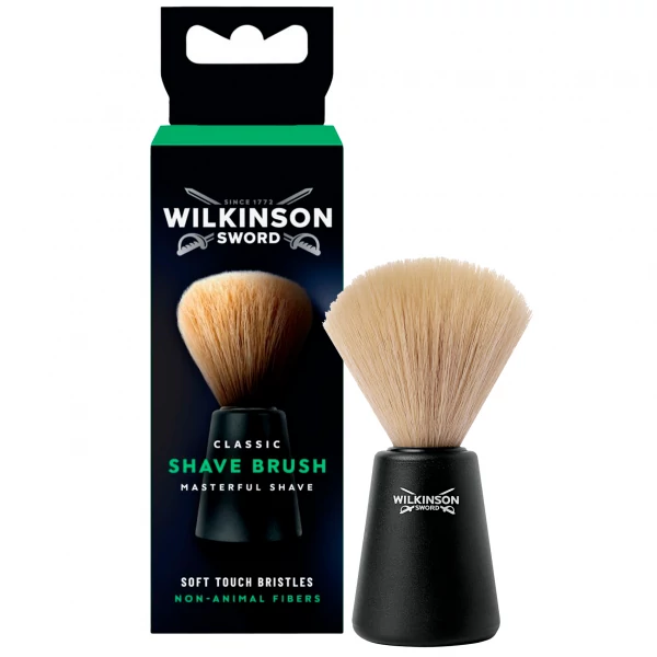 Помазок для гоління Wilkinson Sword Classic Shave Brush із м'яким ворсом ЄС