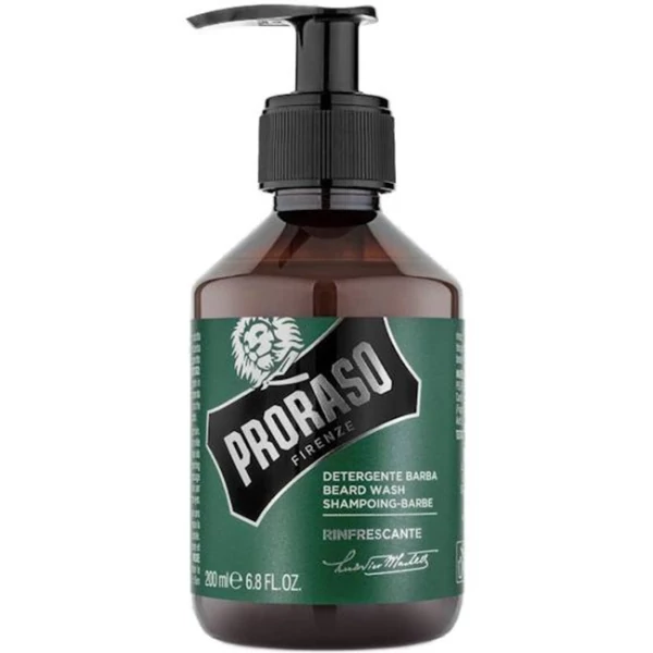 Шампунь для бороди Proraso Beard Shampoo Refreshing з евкаліптом 200 мл ЄС